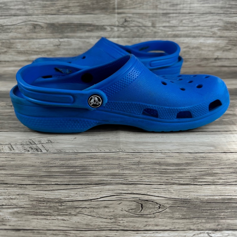 Croc Classic Baya ClogsBlue Light Water Sandals Unisex Mens 8 Womens 10 - Picture 8 of 13